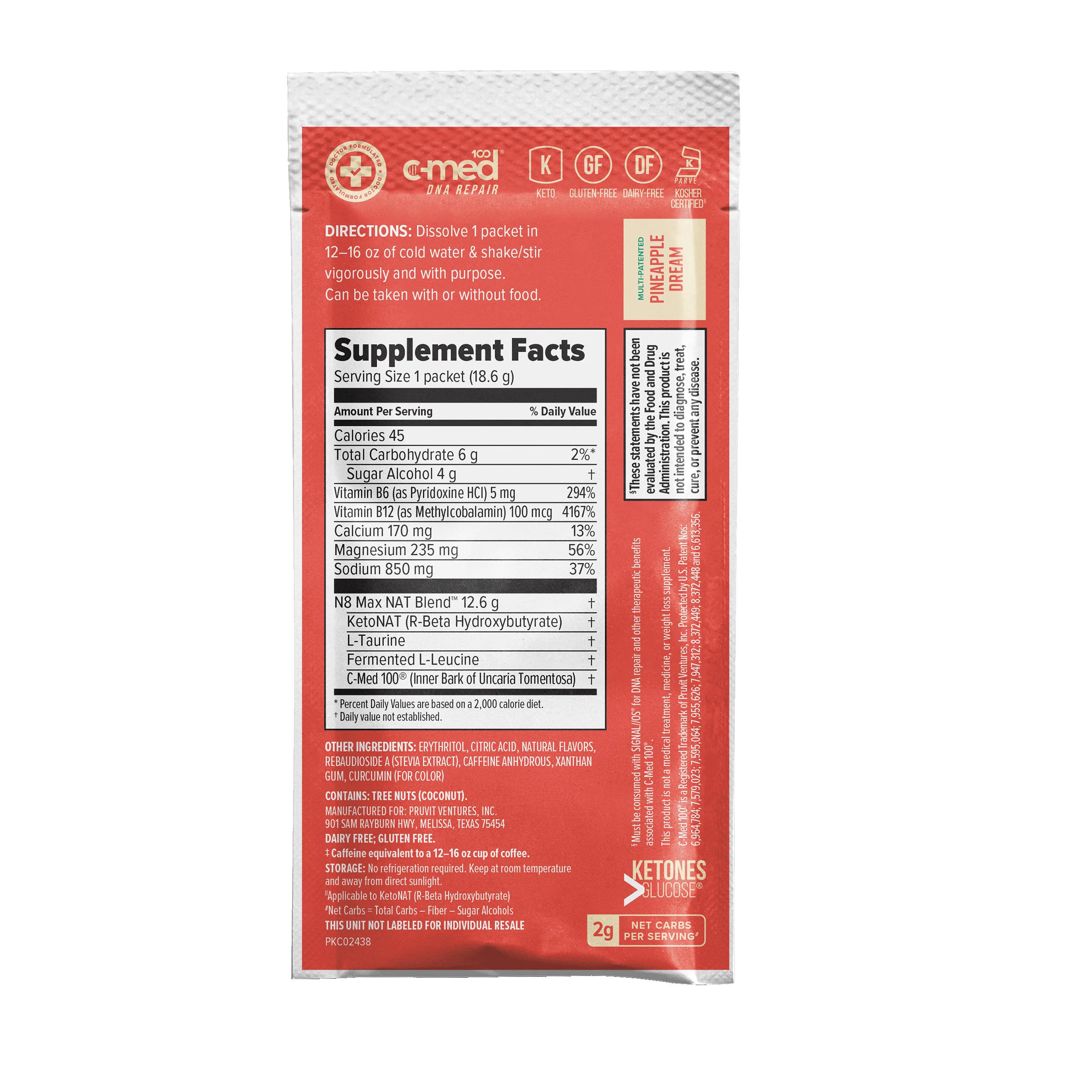 KETO//OS NAT® Pineapple Dream - Image 3