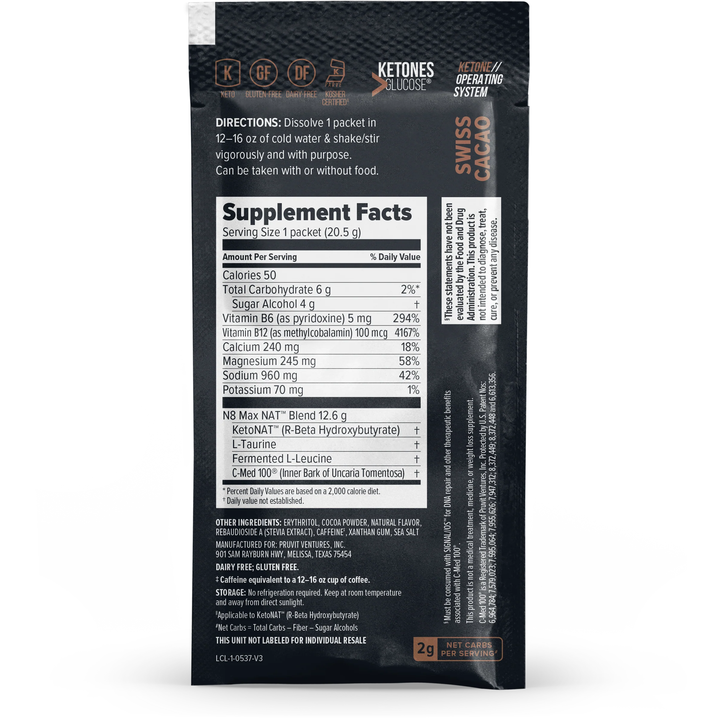 KETO//OS NAT® Swiss Cacao - Image 4