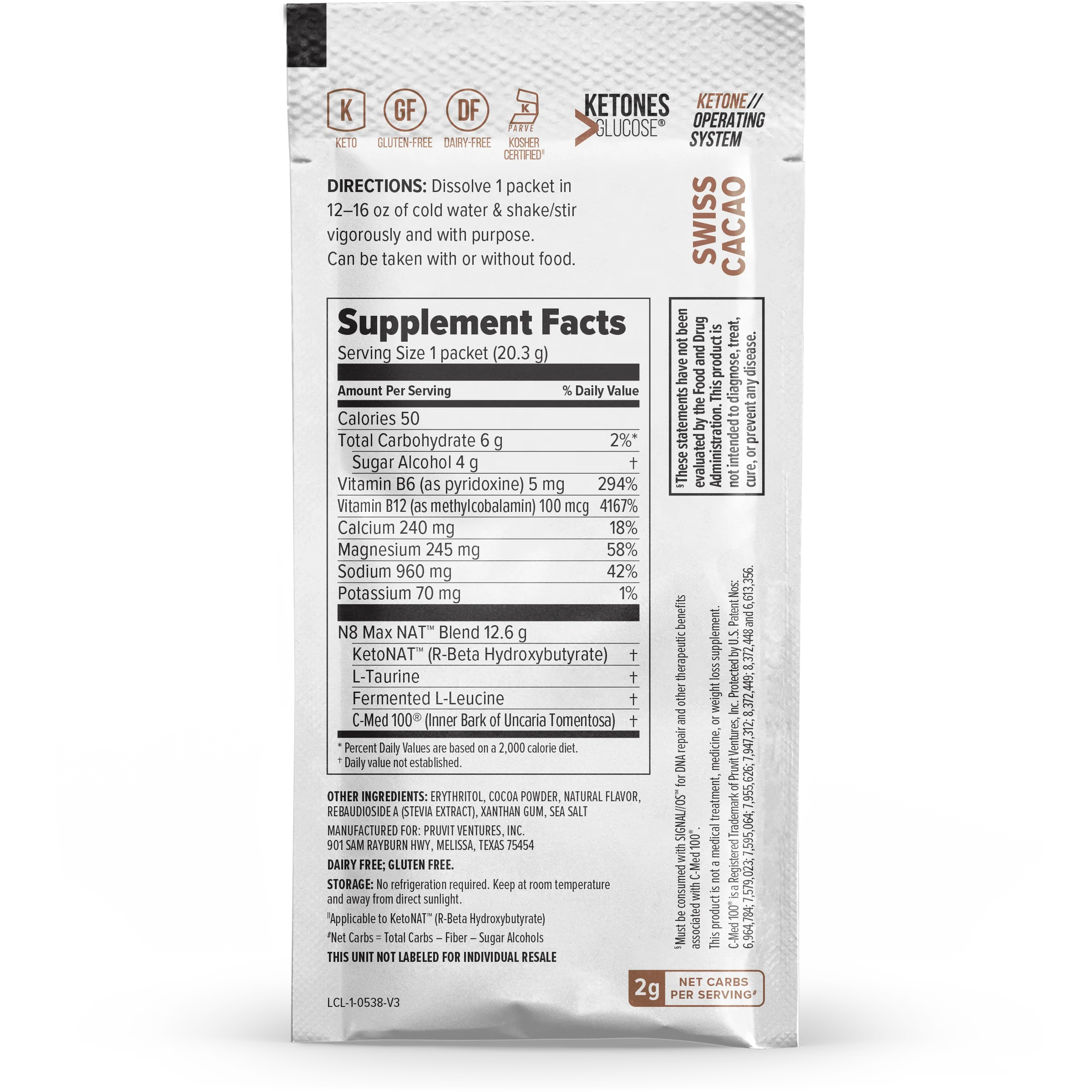 KETO//OS NAT® Swiss Cacao - Image 7